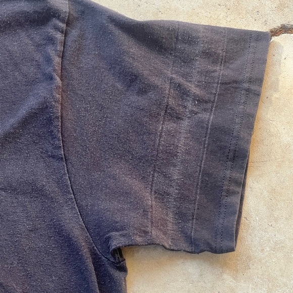 Vintage WCW Goldberg double stitched 90s tshirt black wrestling wwe delta tag xl - Picture 4 of 4